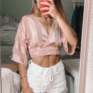 Pink Wrap Top Forever 21